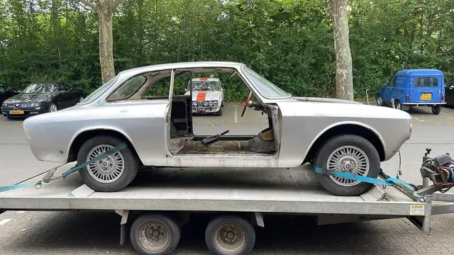 Alfa Romeo GTV 1750, 1e serie 1969, perfect voor toprestauratie
