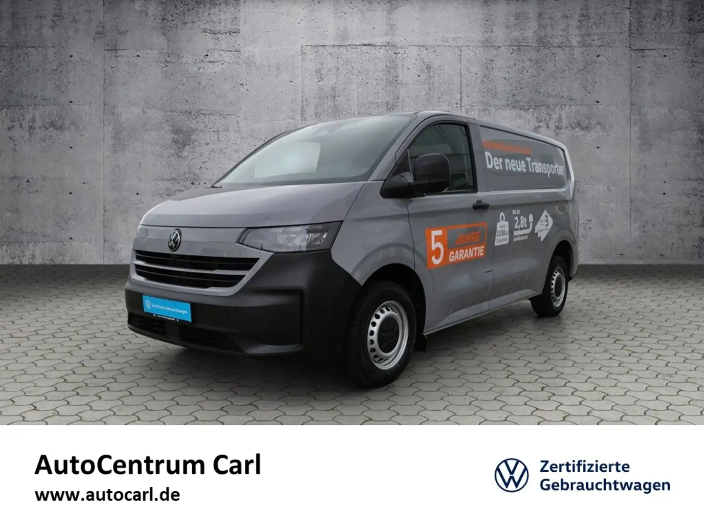 Volkswagen Transporter Kasten 2.0TDI LED/SHZ/Fahrerassistenz Grau - 1