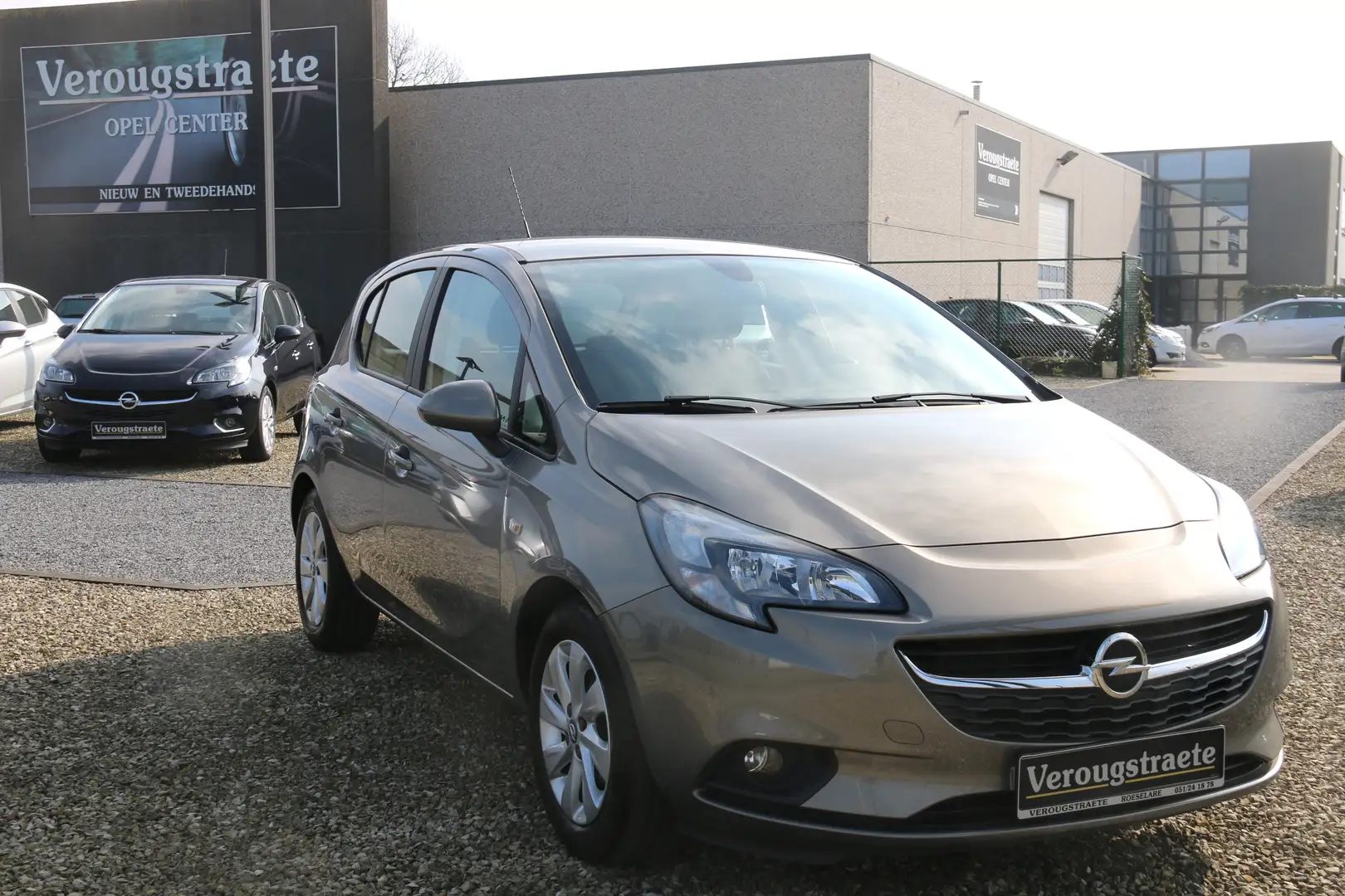 Opel Corsa 1.2i Enjoy 24.399 km, Alu velgen, mistlampen, ... Grijs - 1