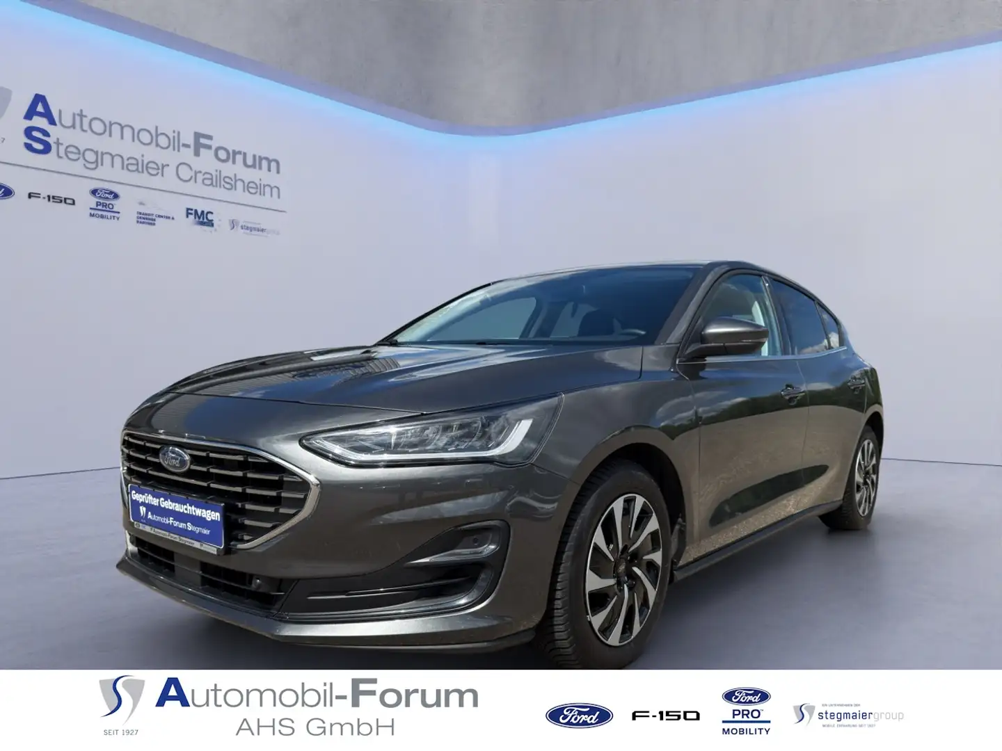 Ford Focus Titanium 1.0 EcoBoost MHEV *NAVI*LED*PARK-PILOT* Grau - 1