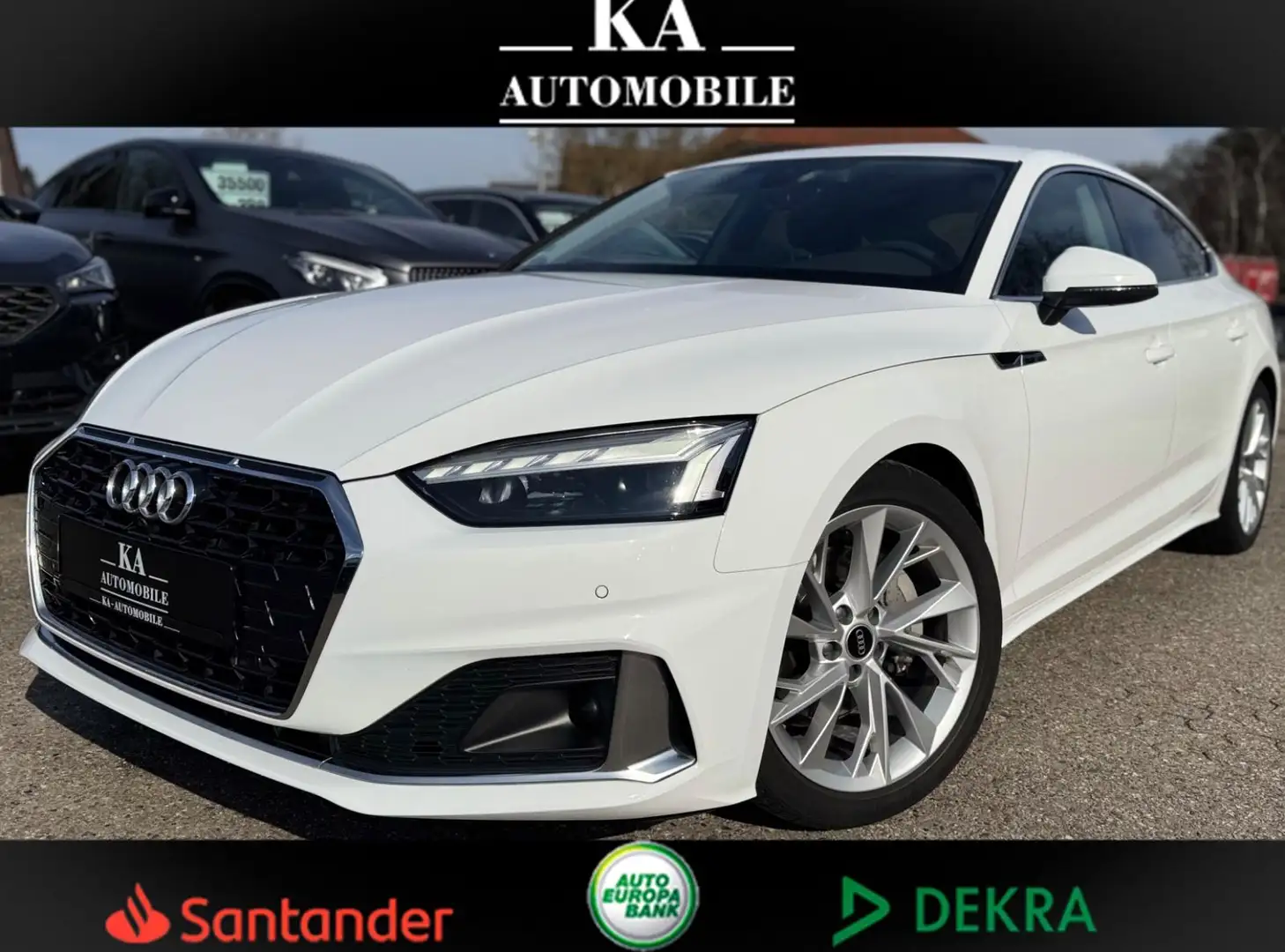 Audi A5 Sportback 40 TDI Matrix LED Kamera ACC Shz Blanc - 1