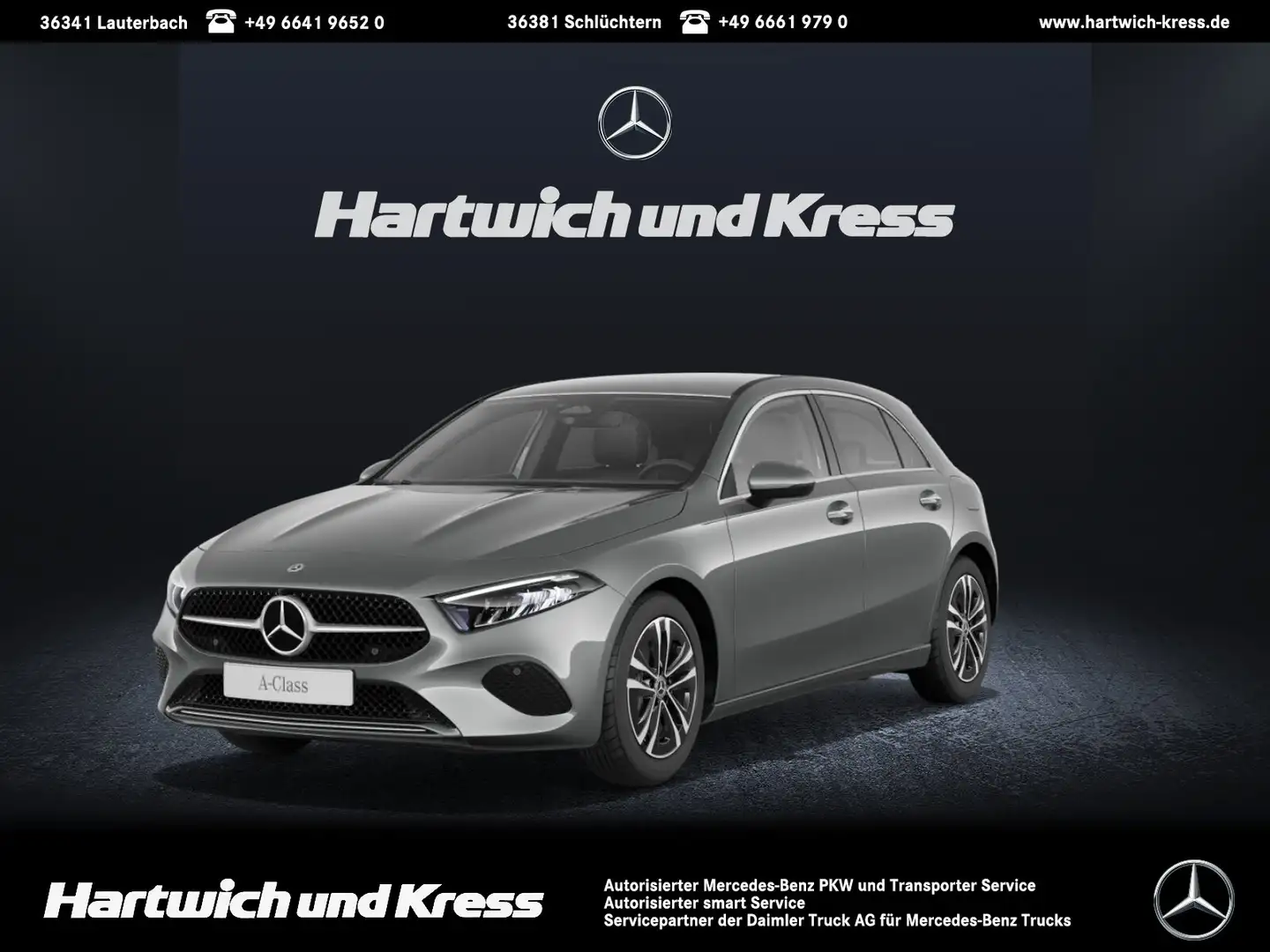 Mercedes-Benz A 180 A 180 Progressive+Kamera+Fernlicht-Ass.+Ambiente+ Grau - 1