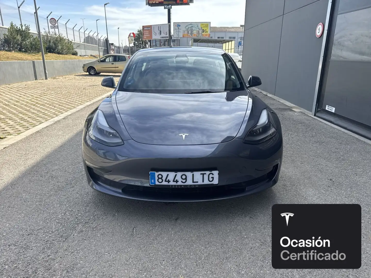 Tesla Model 3 Long Range AWD Plateado - 2