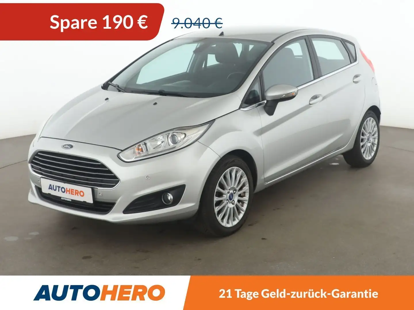 Ford Fiesta 1.0 EcoBoost Titanium*PDC*SHZ*KLIMA*GARANTIE* Grau - 1
