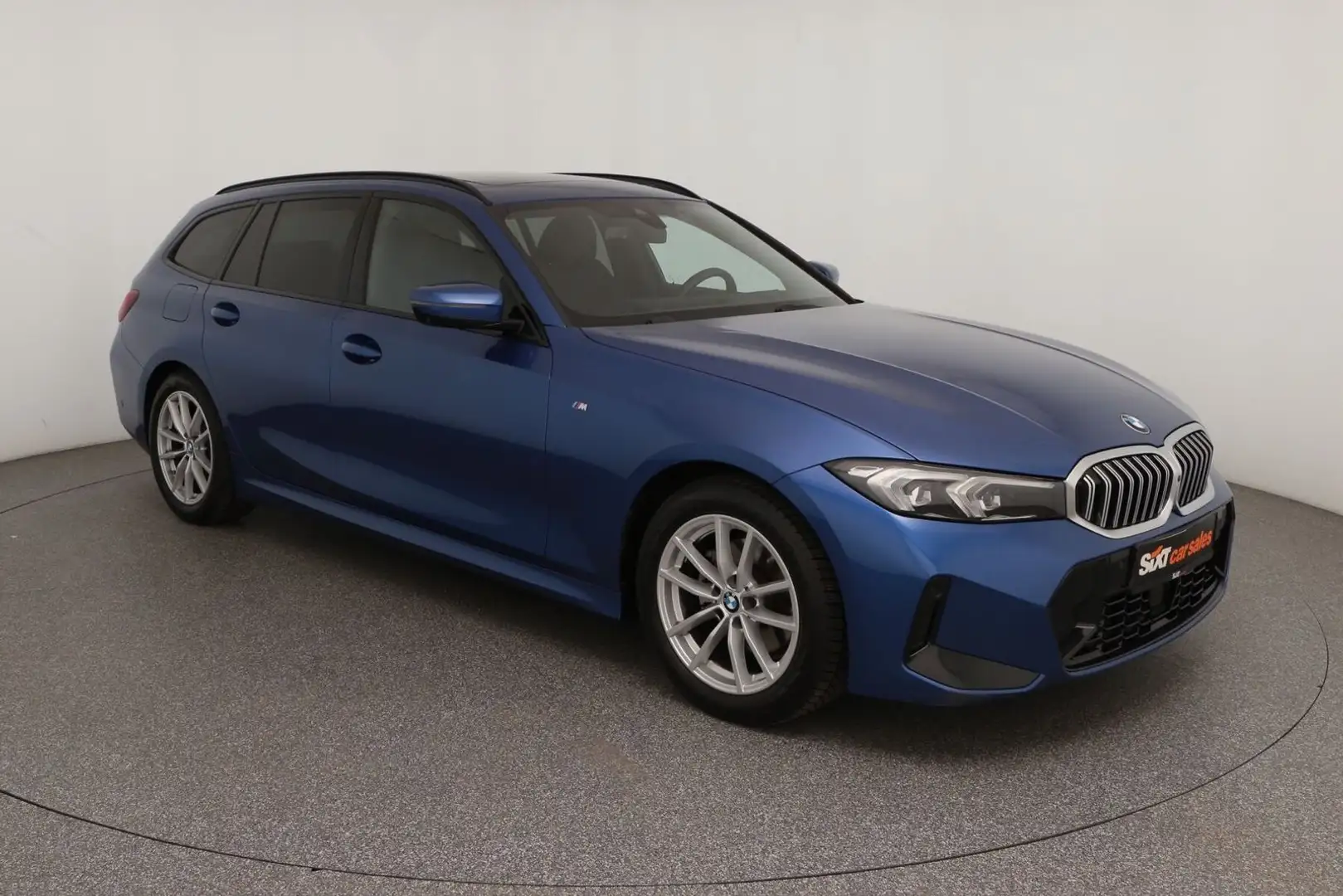 BMW 320 i M Sport|PANO|ACC|HUD|360°|ad.LED|SHZG|AHK Blau - 1