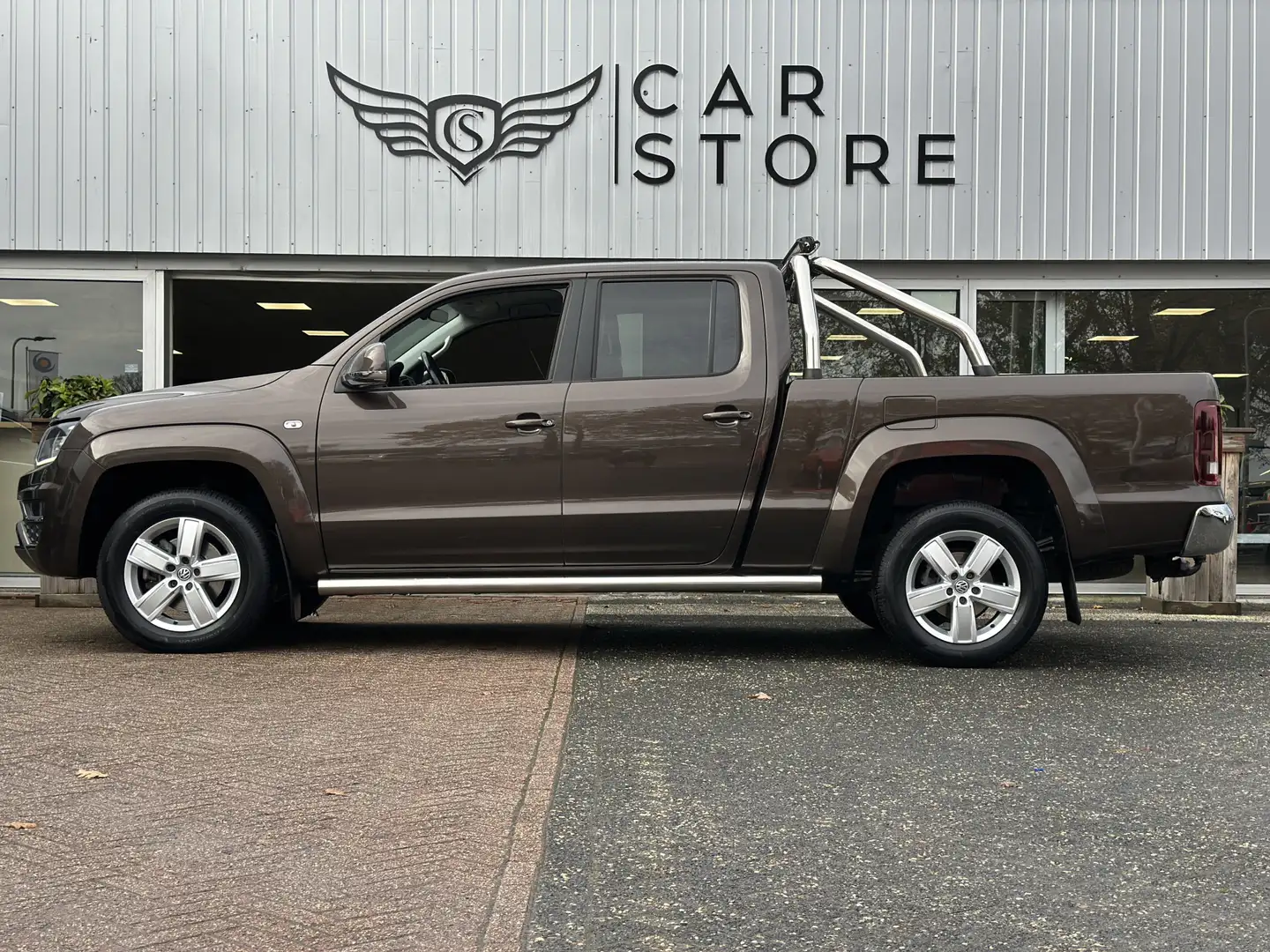 Volkswagen Amarok 3.0 TDI 4Motion DC Highline |LED|LEDER|CARPLAY|ELE Brun - 2