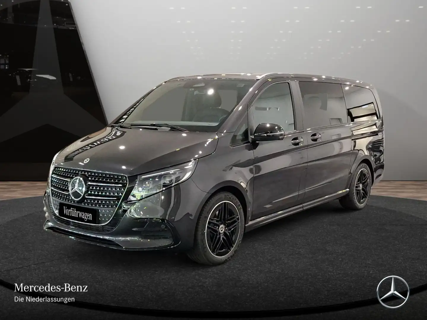 Mercedes-Benz V 300 d AVANTGARDE+AMG+9G+AHK+StandHZ+Klimaautom Gris - 2