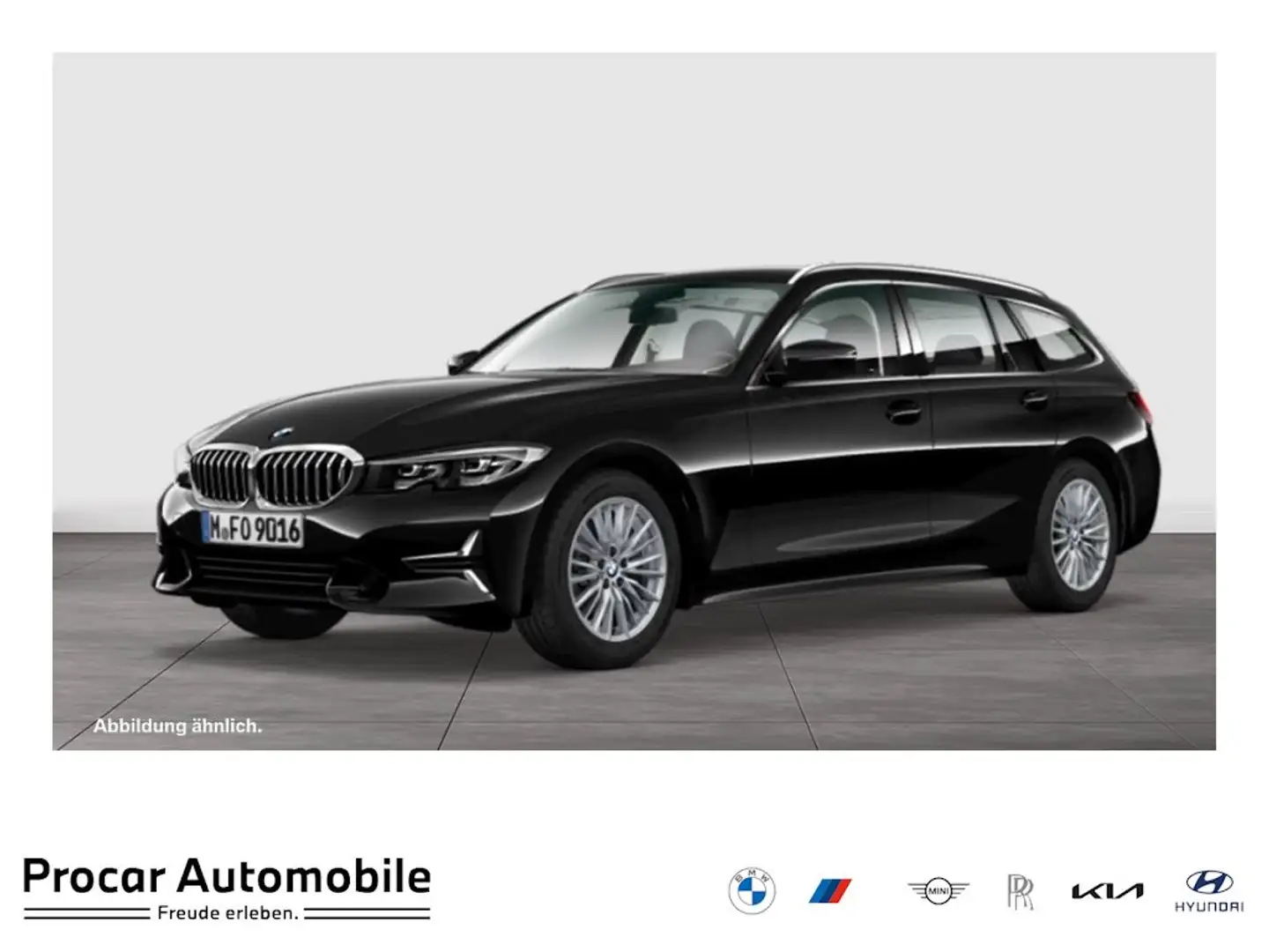 BMW 320 i  NAVI LED Sound Syst. PDC V+H DAB Klima Schwarz - 1
