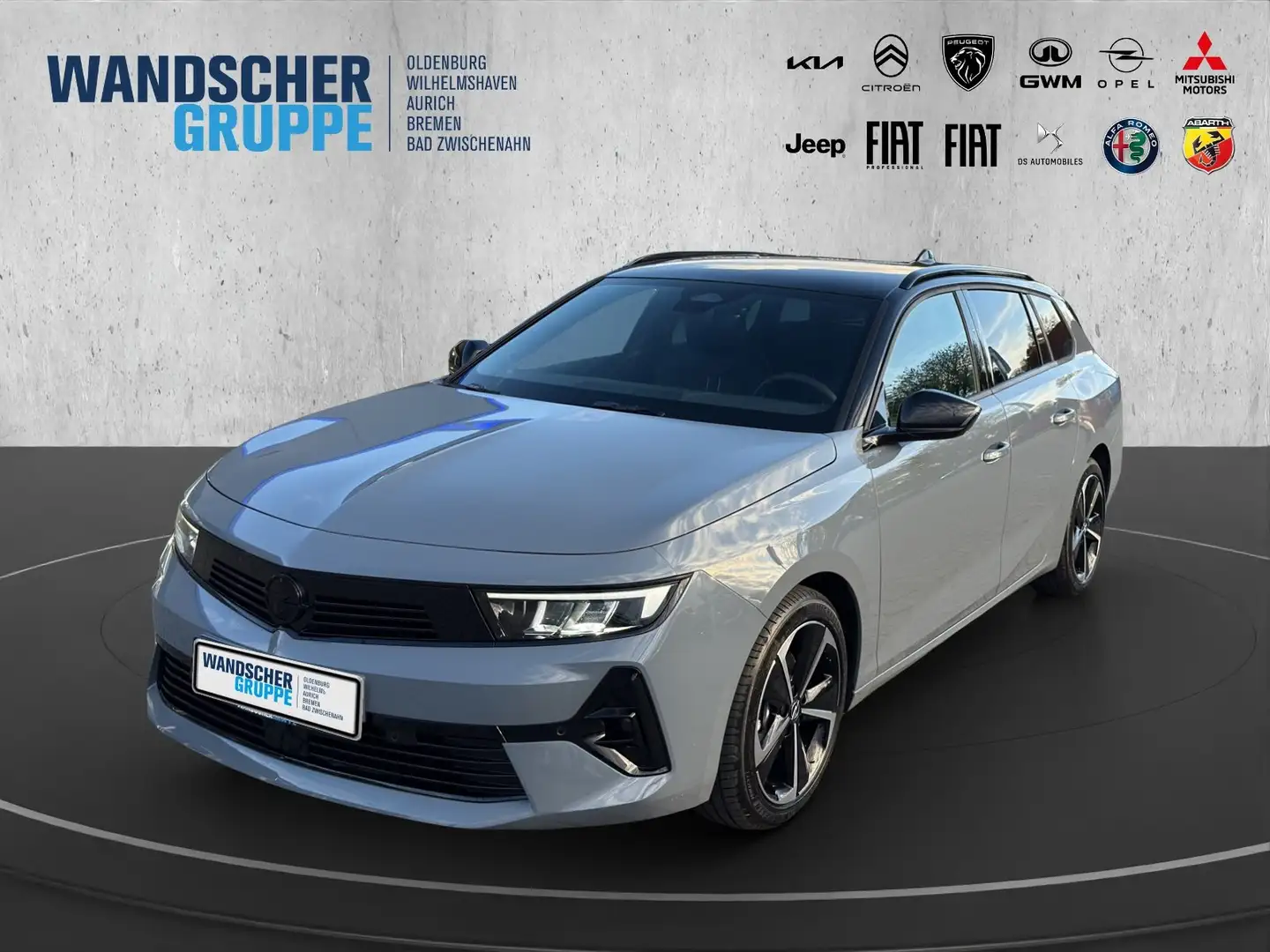 Opel Astra L Sports Tourer 1.2 Turbo GS 360+KeyLess Gris - 1