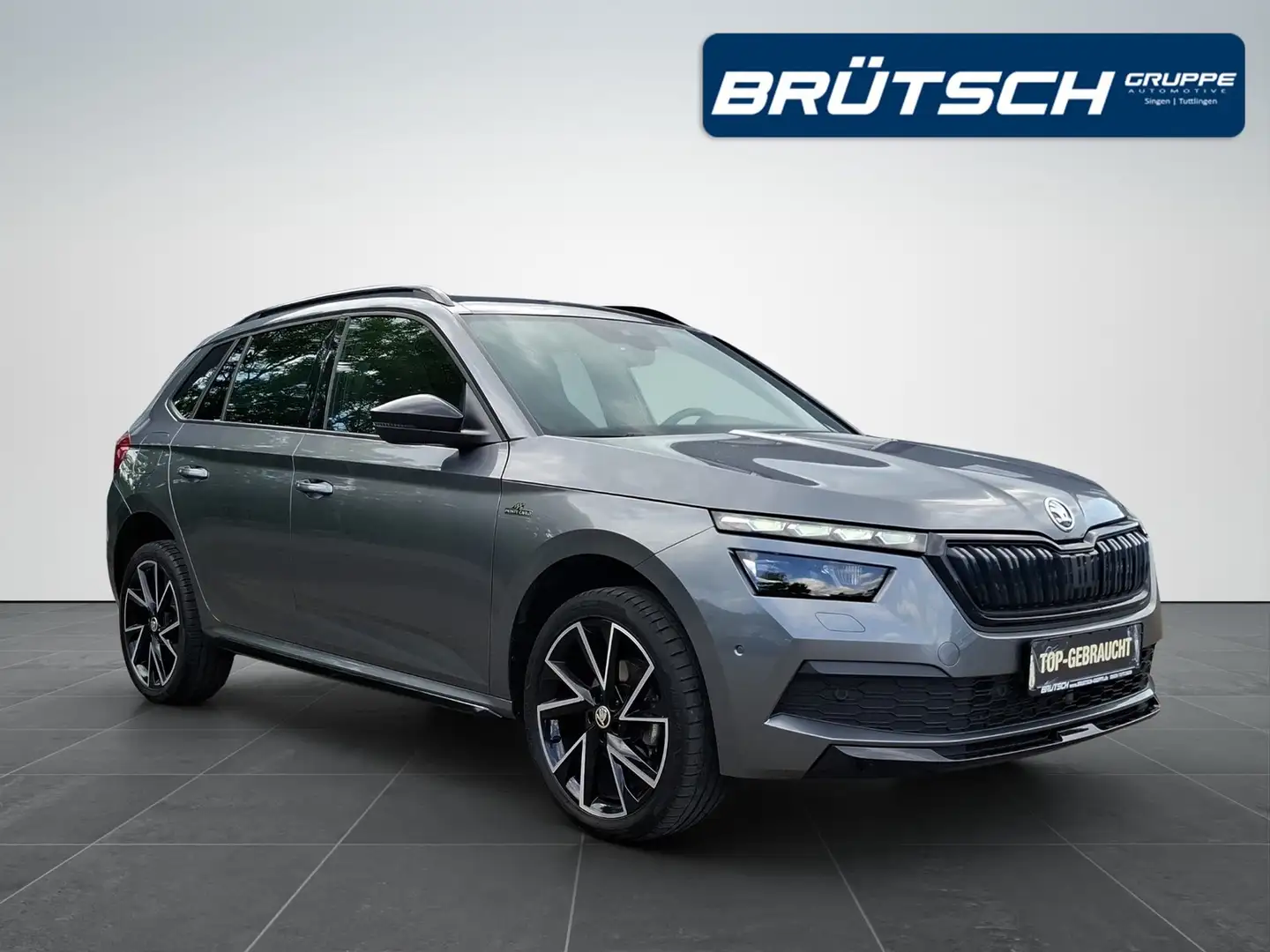 Skoda Kamiq 1.5 TSI Monte Carlo DSG KLIMA / PANORAMA / NAVI / Grau - 2
