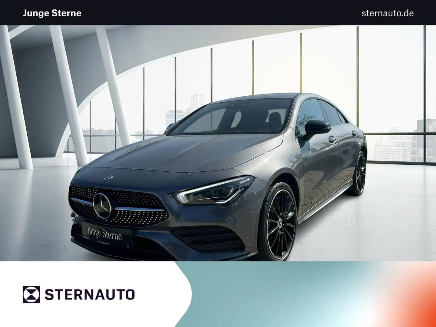 Mercedes-Benz CLA 250 CLA 250 e Coupé AMG Line Navi Distronic Styling AM Grigio - 1