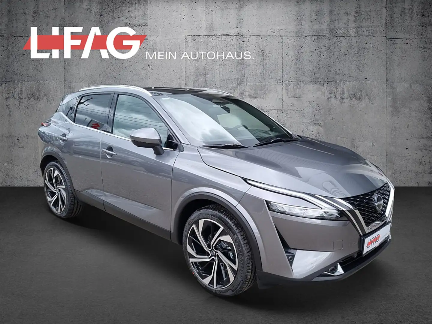 Nissan Qashqai 1,3 MHEV Tekna+ Autom. *ab € 37.990,-* Grau - 1