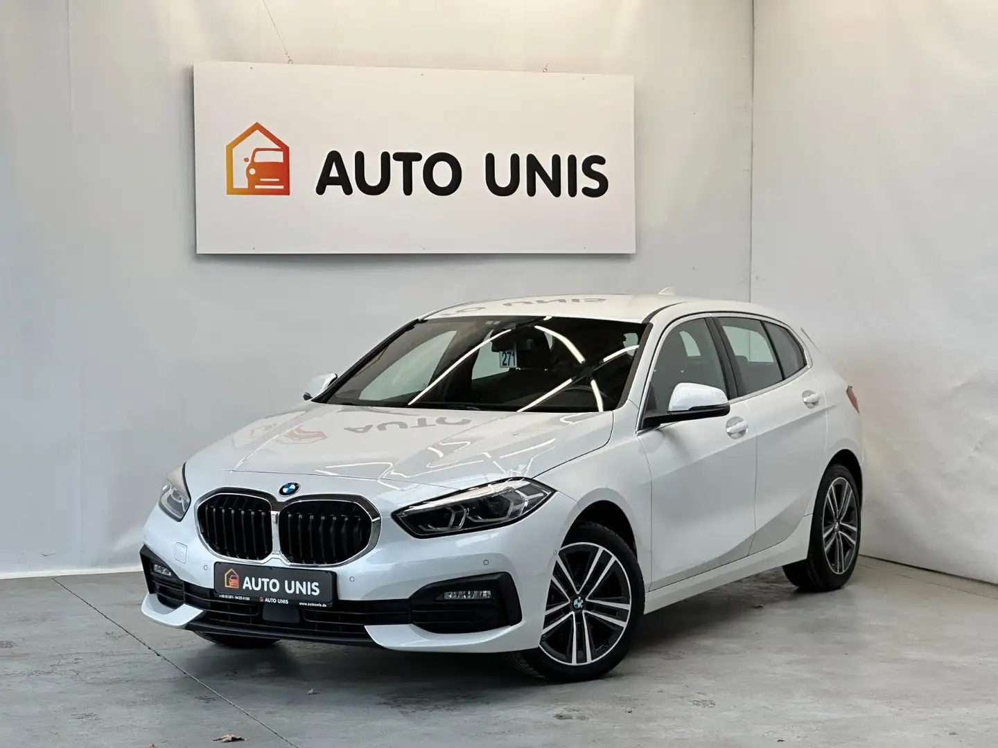 BMW 116 Led Kamera Einparkhilfe Scheckheft 1.Hand Weiß - 1