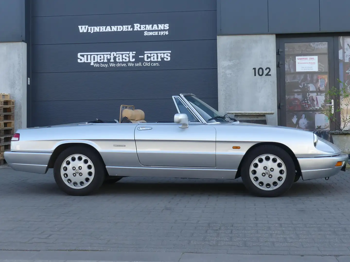 Alfa Romeo Spider S4 Silber - 2