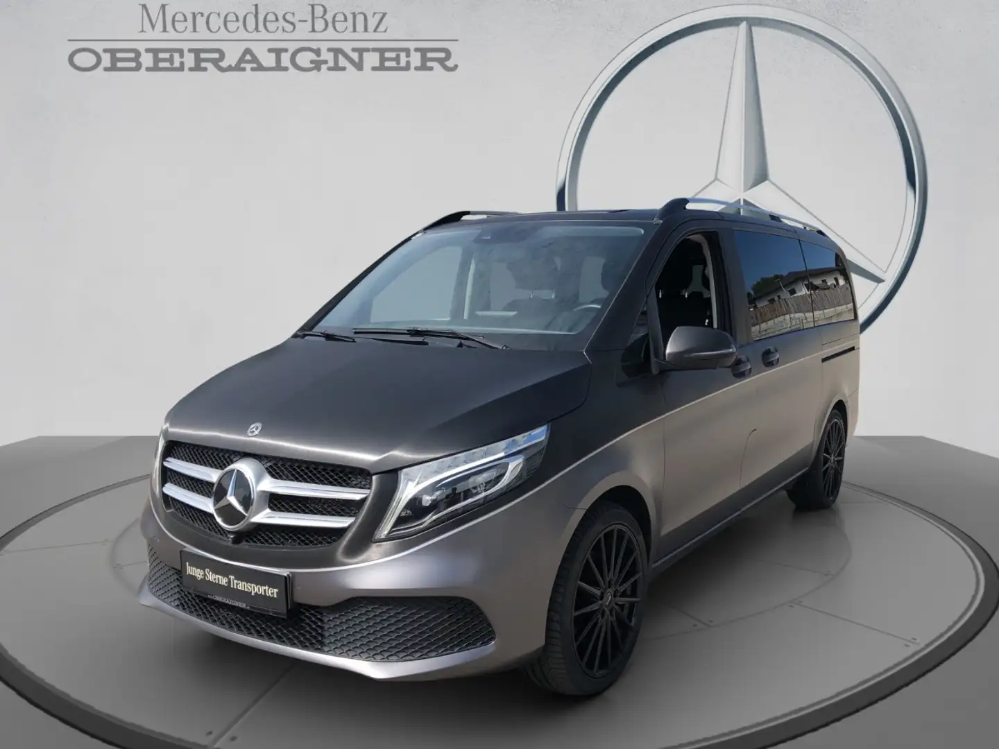 Mercedes-Benz V 300 d 4MATIC Lang LED PTS COM Klima eHeck Distr Gris - 1