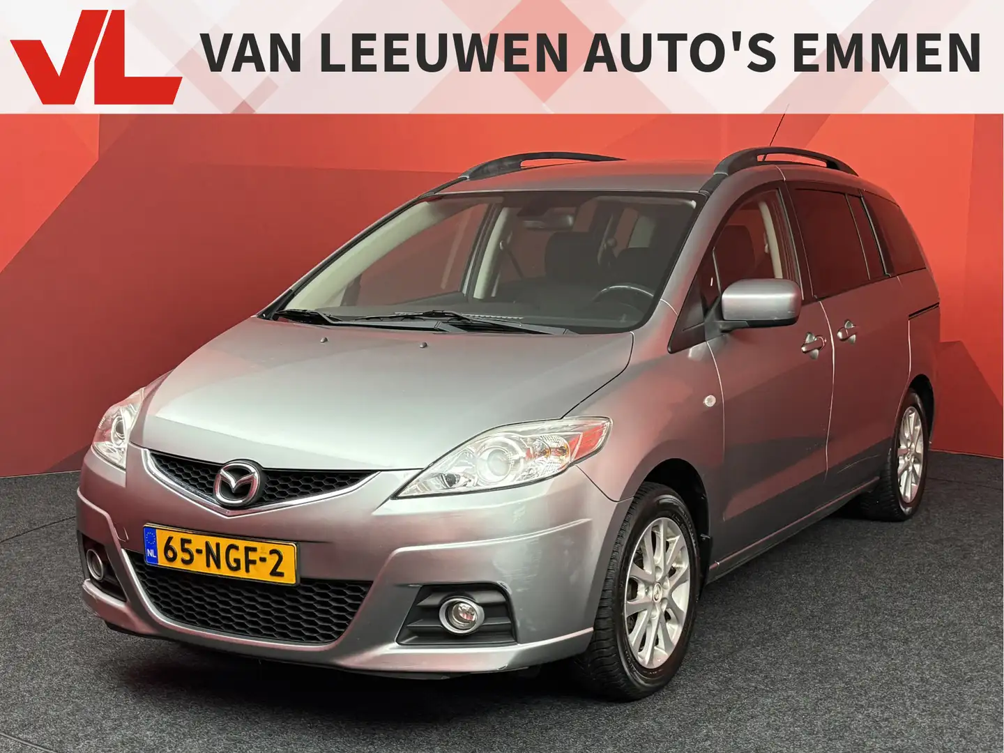 Mazda 5 2.0 Katano | 7 Persoons | Cruise | Stoelverwarming Grijs - 1