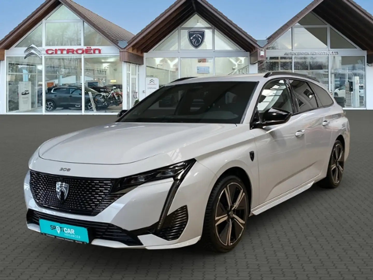 Peugeot 308 SW GT Blanc - 1