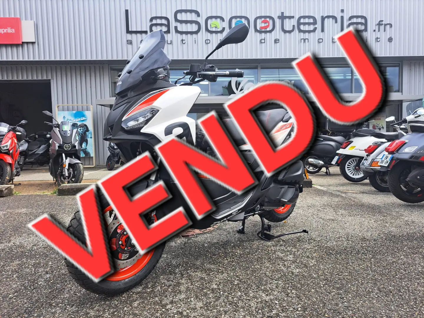Aprilia SR 125 Weiß - 1