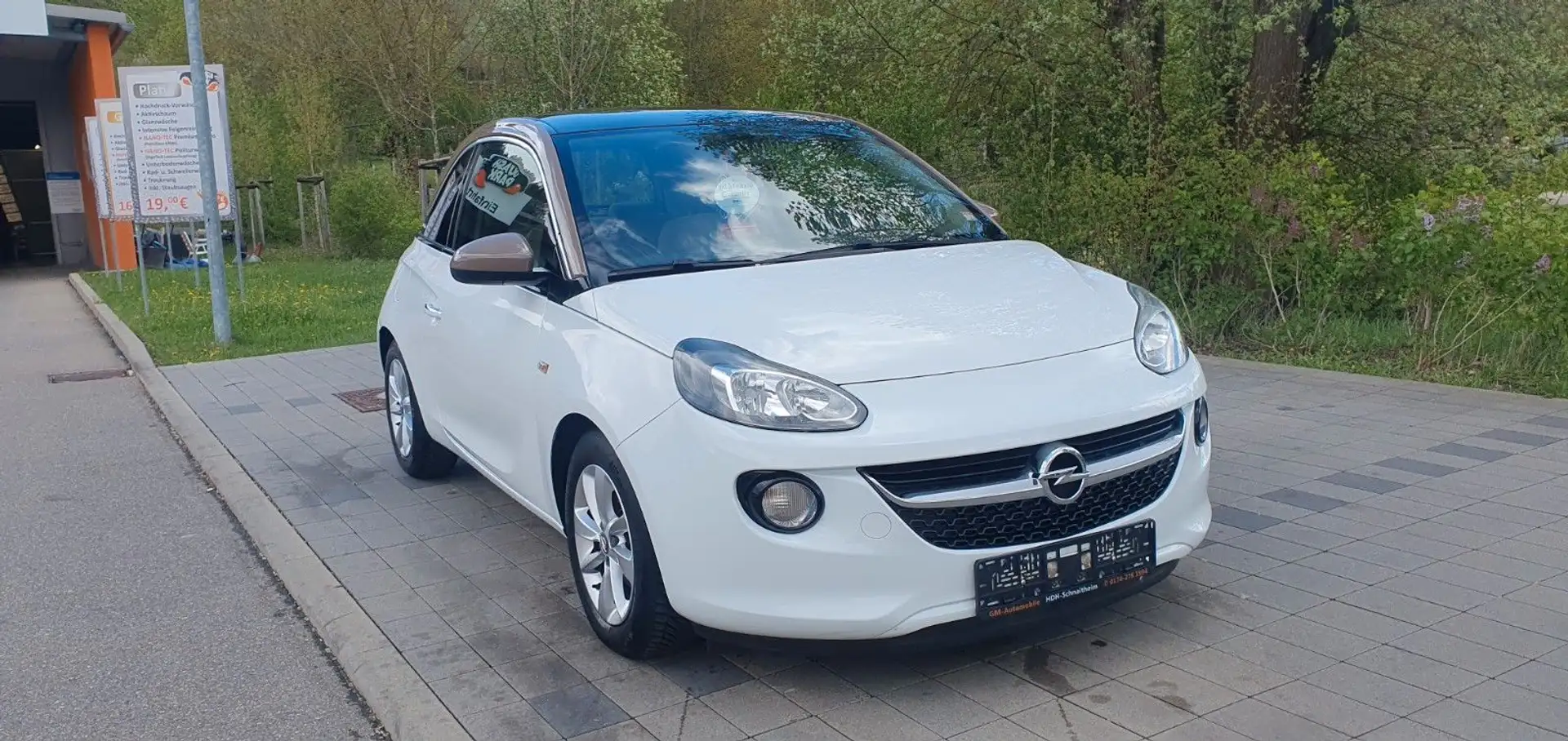 Opel Adam Glam*KLIMAAUTOM.*PANO*WENIG KM* Weiß - 1