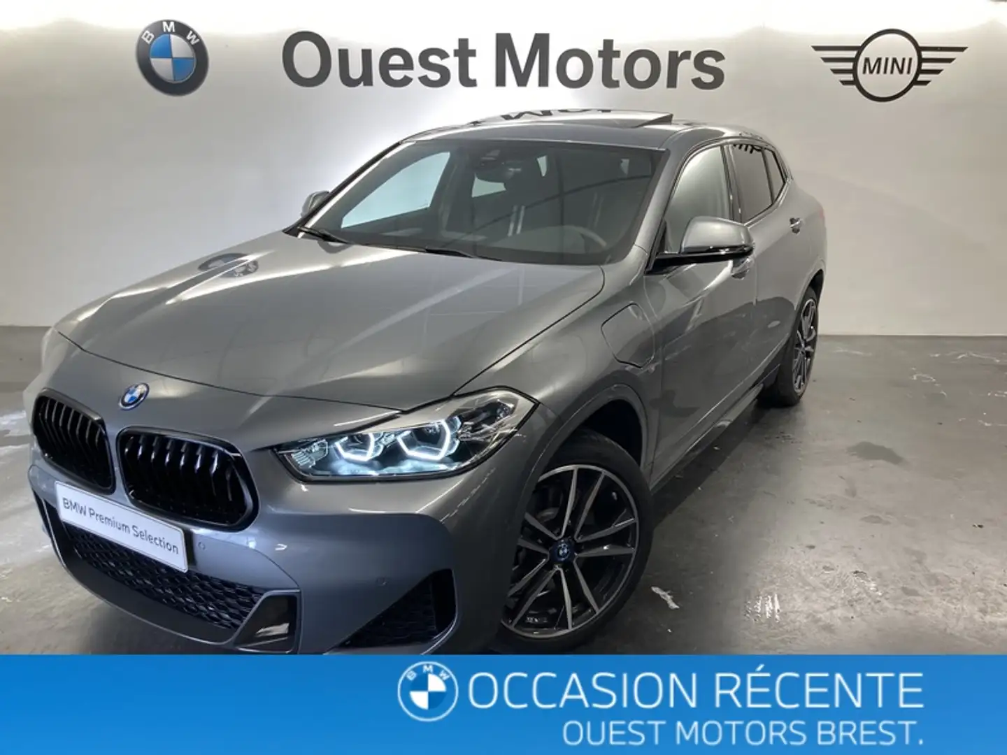 BMW X2 xDrive25eA 220ch M Sport Euro6d-T 6cv Gris - 1