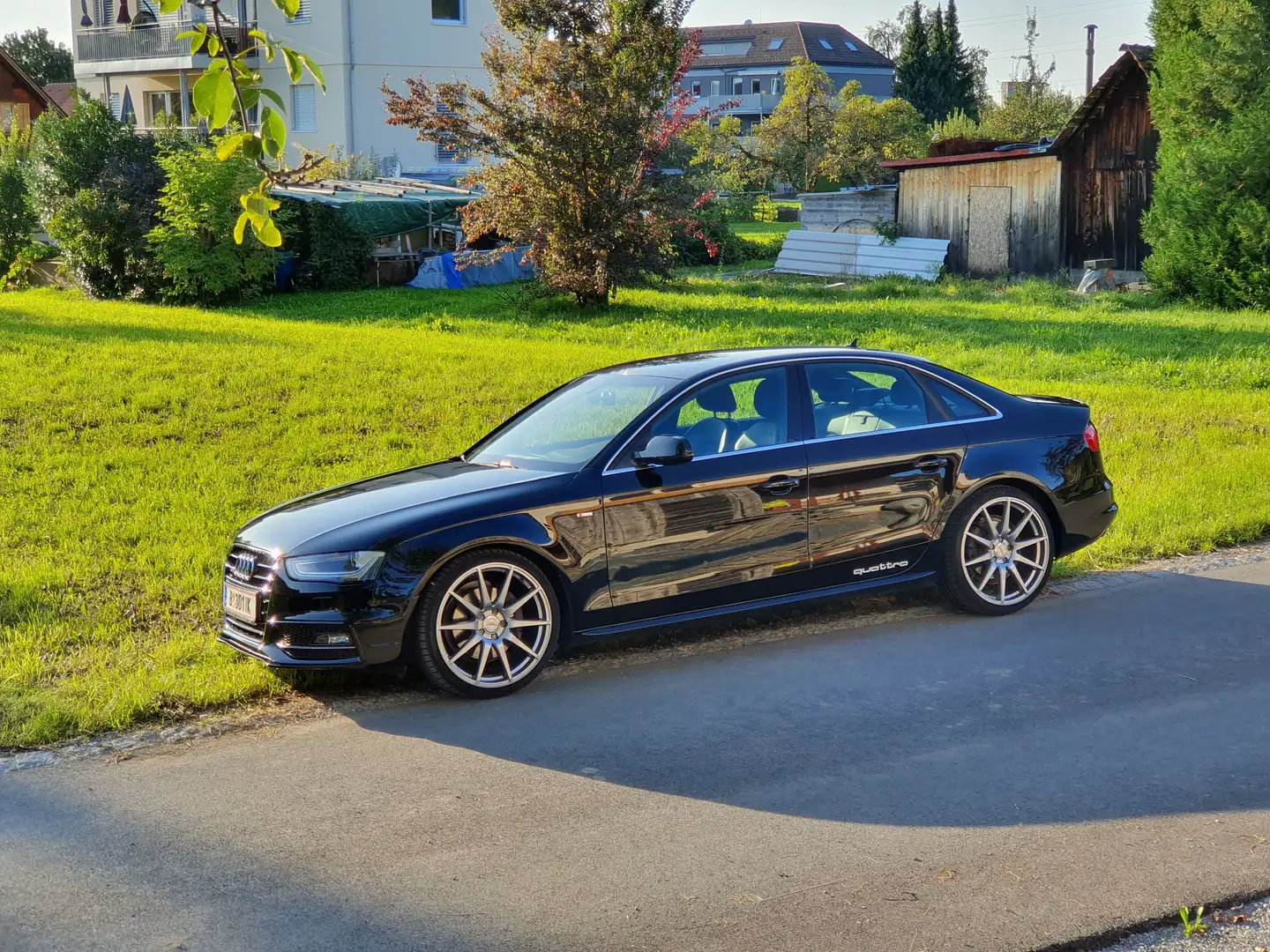 Audi A4 A4 3,0 TDI quattro DPF Schwarz - 1