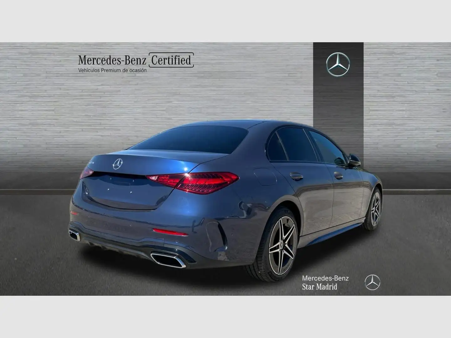 Mercedes-Benz C 300 d e Berlina[0-804] Azul - 2