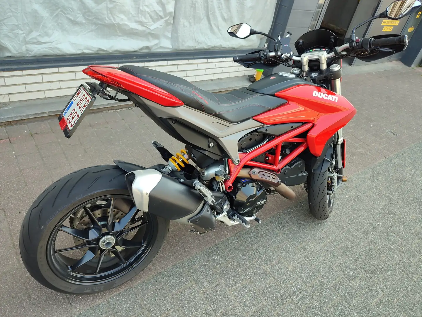 Ducati Hypermotard 821 Czerwony - 2