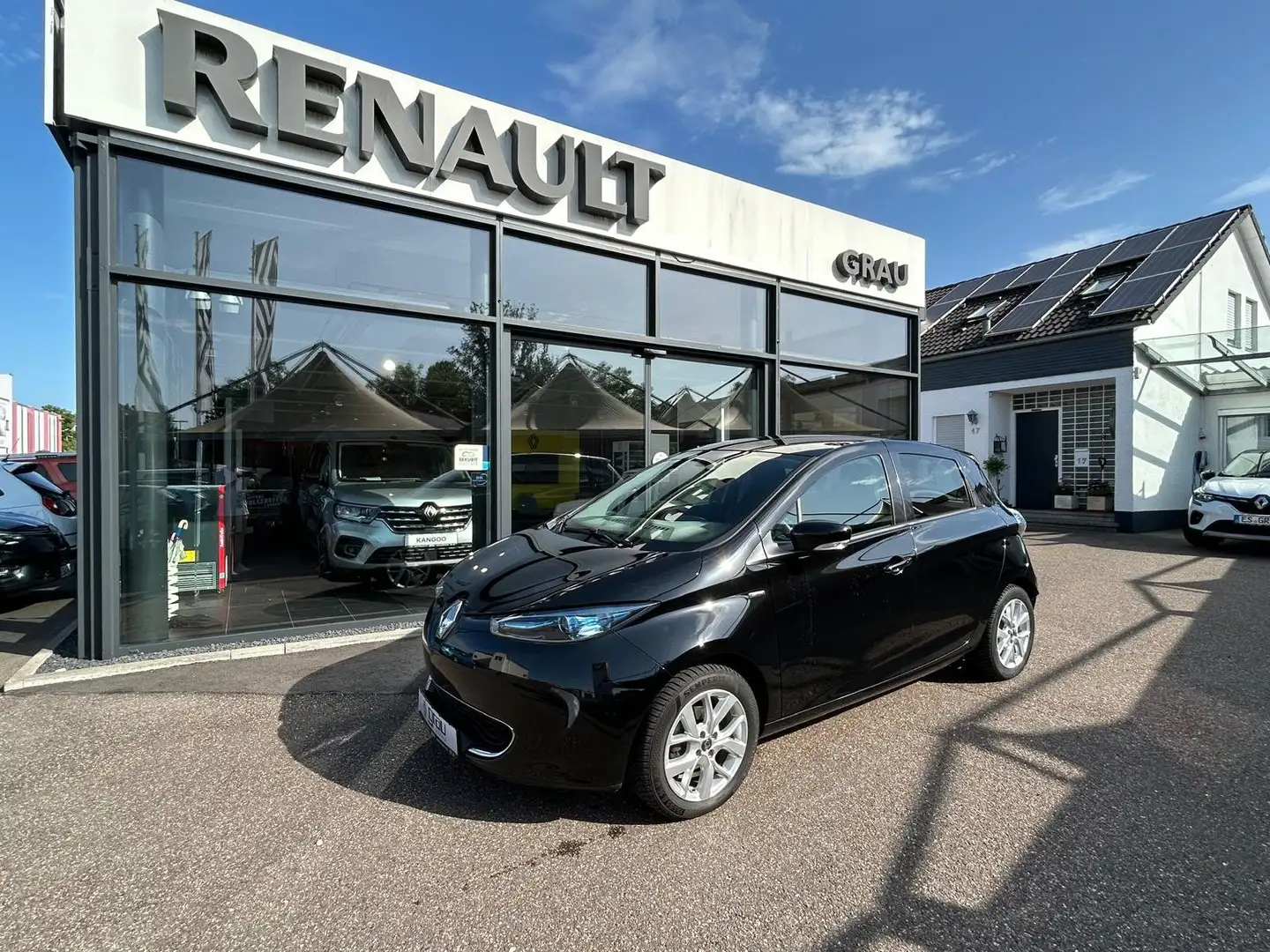 Renault ZOE Life 40 KWH Mietbatterie Navi/PDC/Allwetterreifen Schwarz - 1