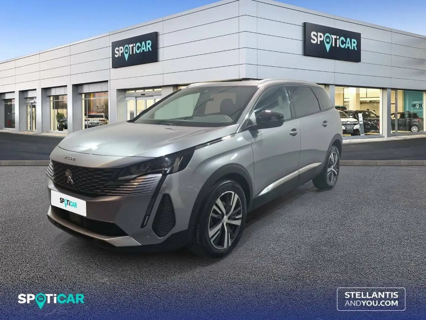 Peugeot 5008 1.2 PureTech S&S Allure 7 pl. 130 Gris - 1