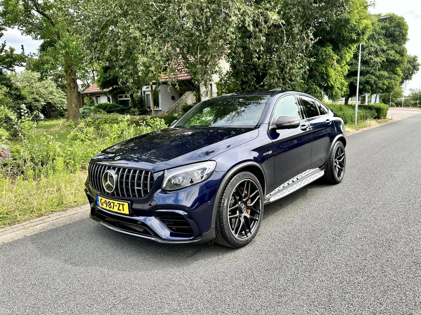 Mercedes-Benz GLC 63 AMG Coupé 63S 4MATIC KERAMISCH•PANO Modrá - 1