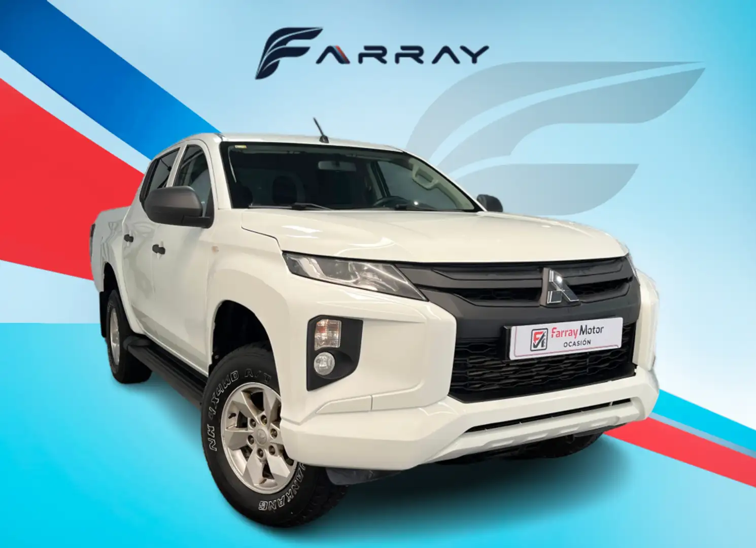 Mitsubishi L200 L-200 DOBLE CABINA DI-D M-PRO Blanco - 1