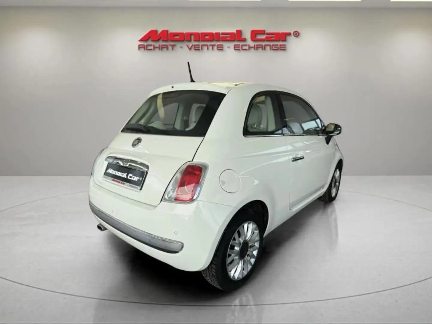 Fiat 500 Lounge Blanc - 2