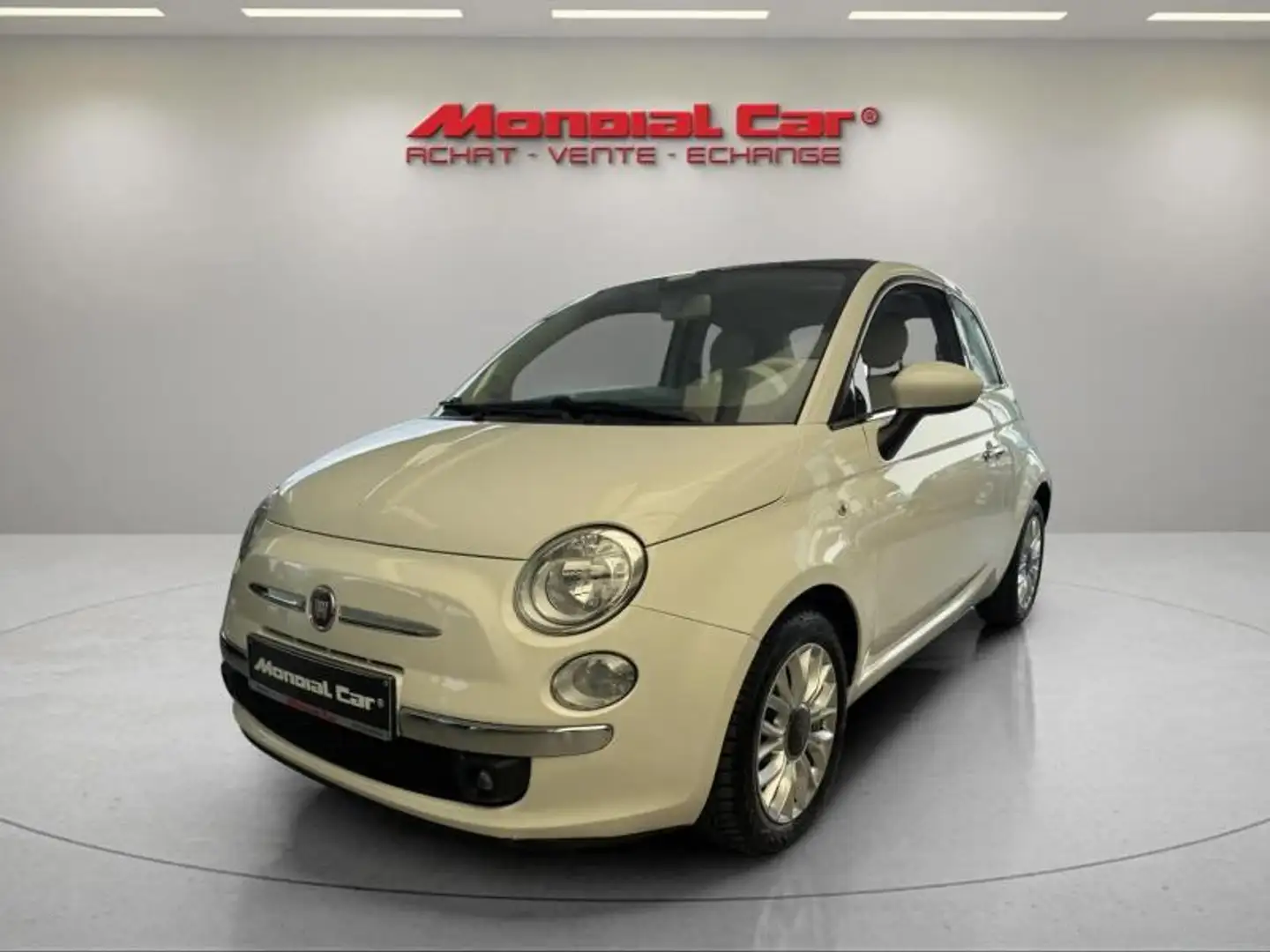 Fiat 500 Lounge Blanc - 1