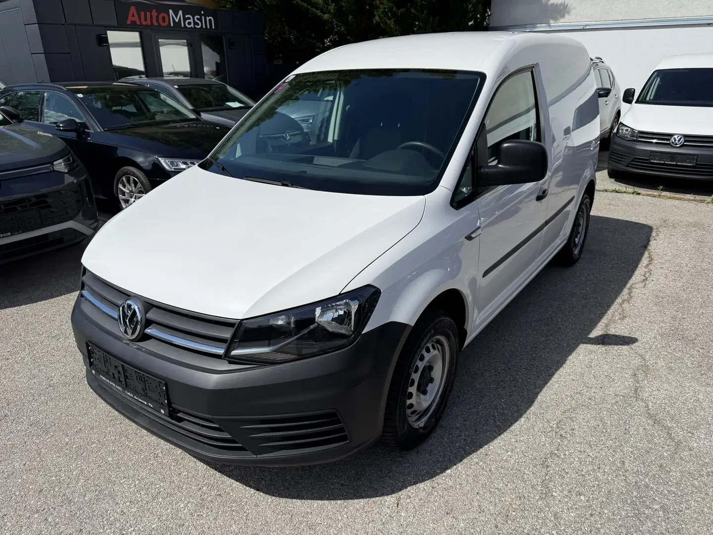 Volkswagen Caddy Kasten BMT //mit INNEN-EINRICHTUNG// Weiß - 1