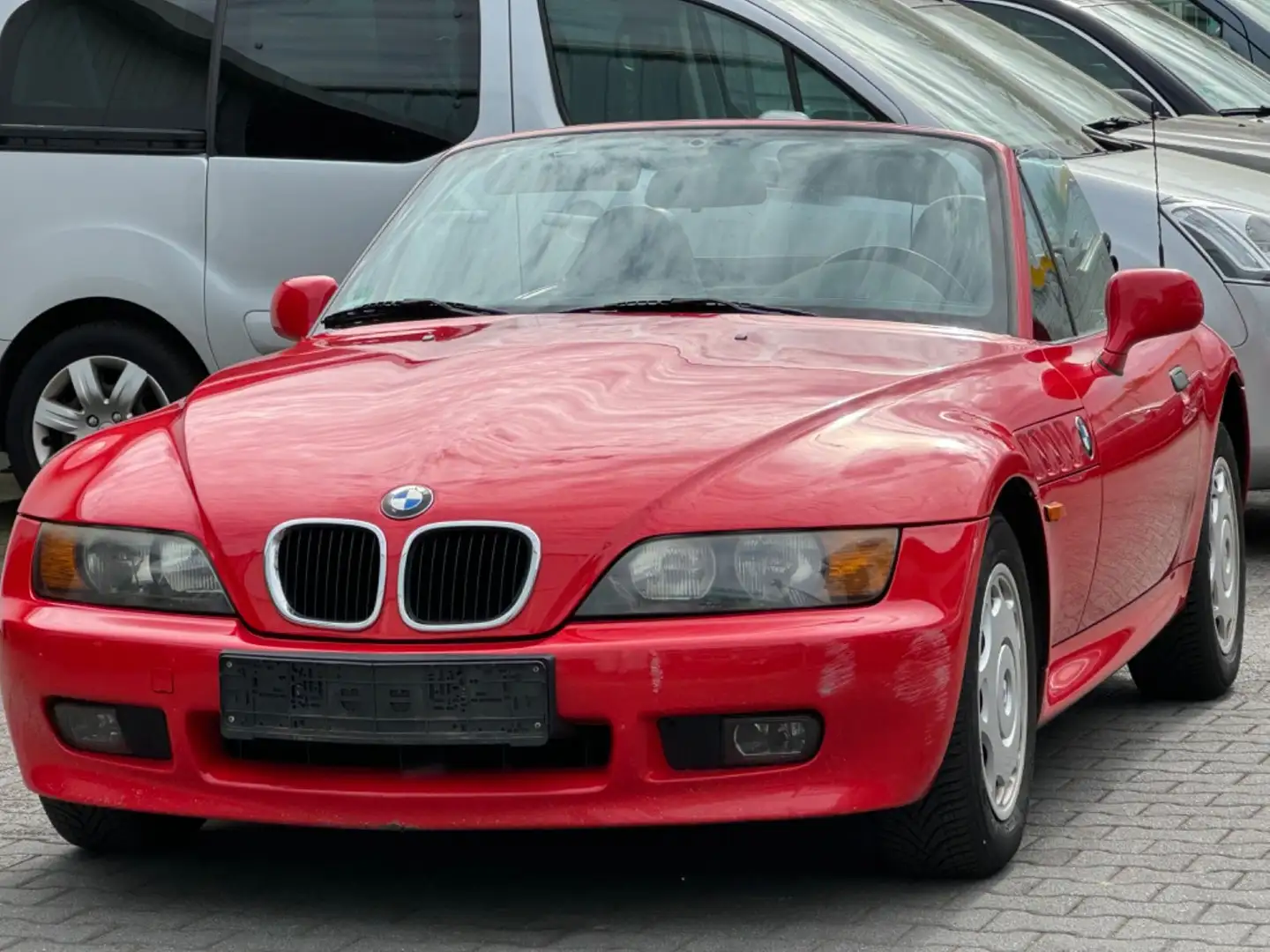 BMW Z3 1.9 TOP Zustand Klima Leder M-Lenkrad Rojo - 2