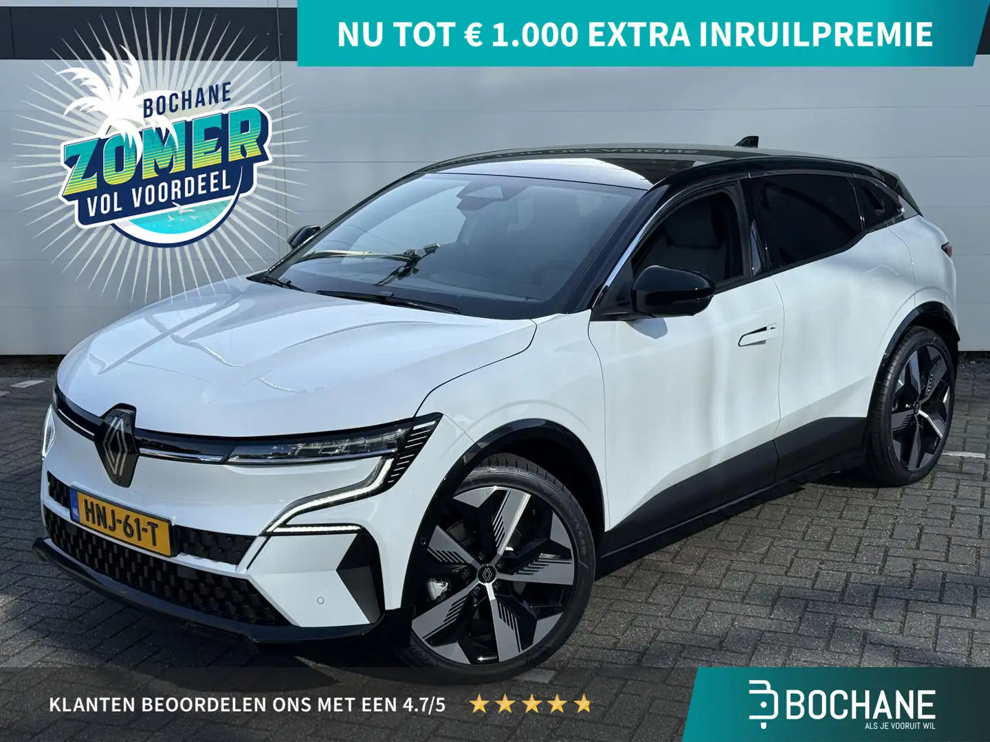 Renault Megane E-Tech comfort range techno 60 kWh Camera/Winterpack/Harm Wit - 1