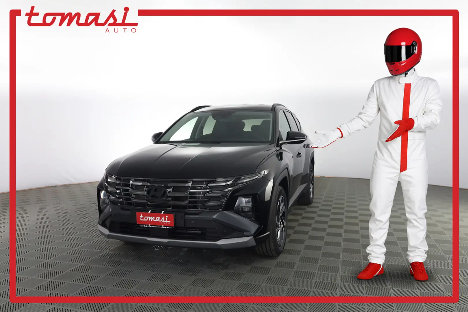 Hyundai TUCSON 1.6 HEV aut. Exellence Schwarz - 1