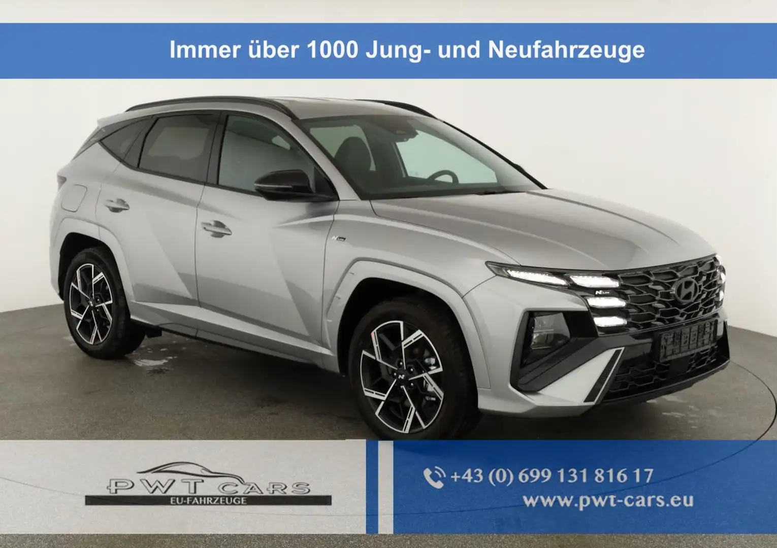 Hyundai TUCSON N Line Plug-In Hybrid 2WD 1.6 T-GDI PHEV LINE, ... Silber - 1