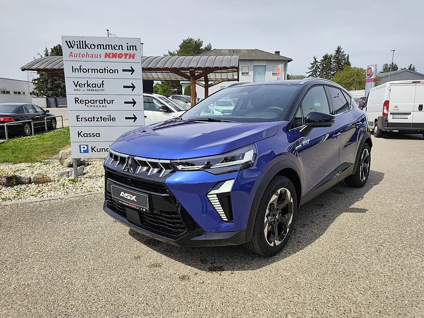 Mitsubishi ASX 1,8 HEV Intense Yuki Blau - 1