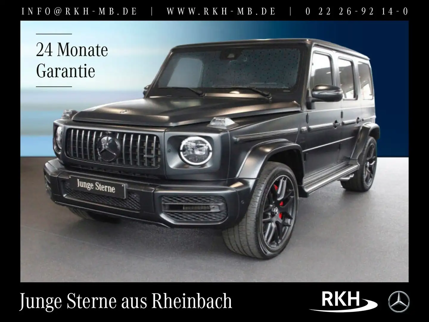 Mercedes-Benz G 63 AMG AMG G 63 Night/Comand/SHD/Distr/360°/Multib./AHK Schwarz - 1