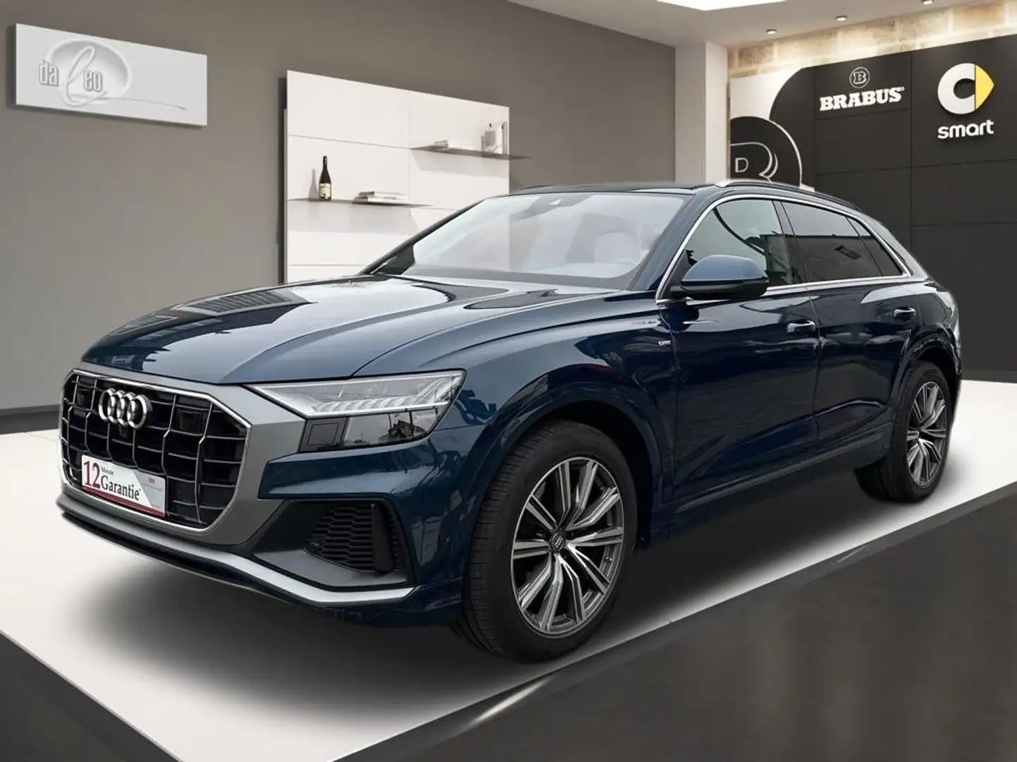 Audi Q8 50 TDI quattro S-Line Schiebedach Virtual Coc Blau - 1