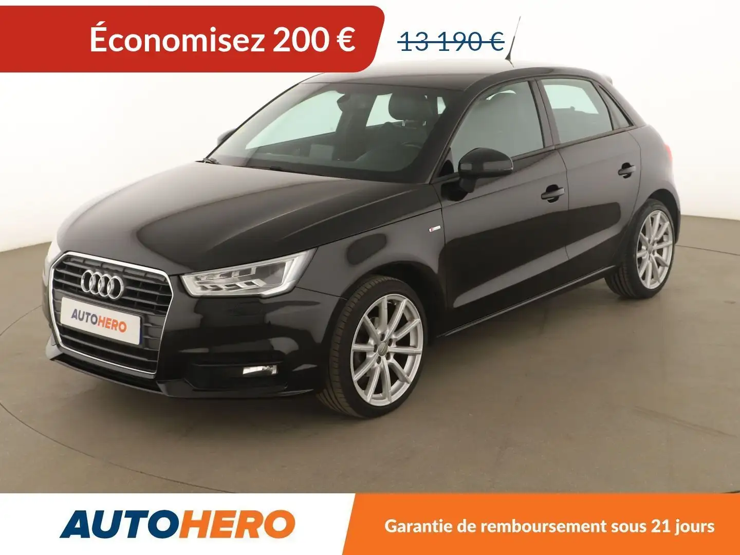 Audi A1 Sportback 1.4 TDI Ultra S Line Noir - 1