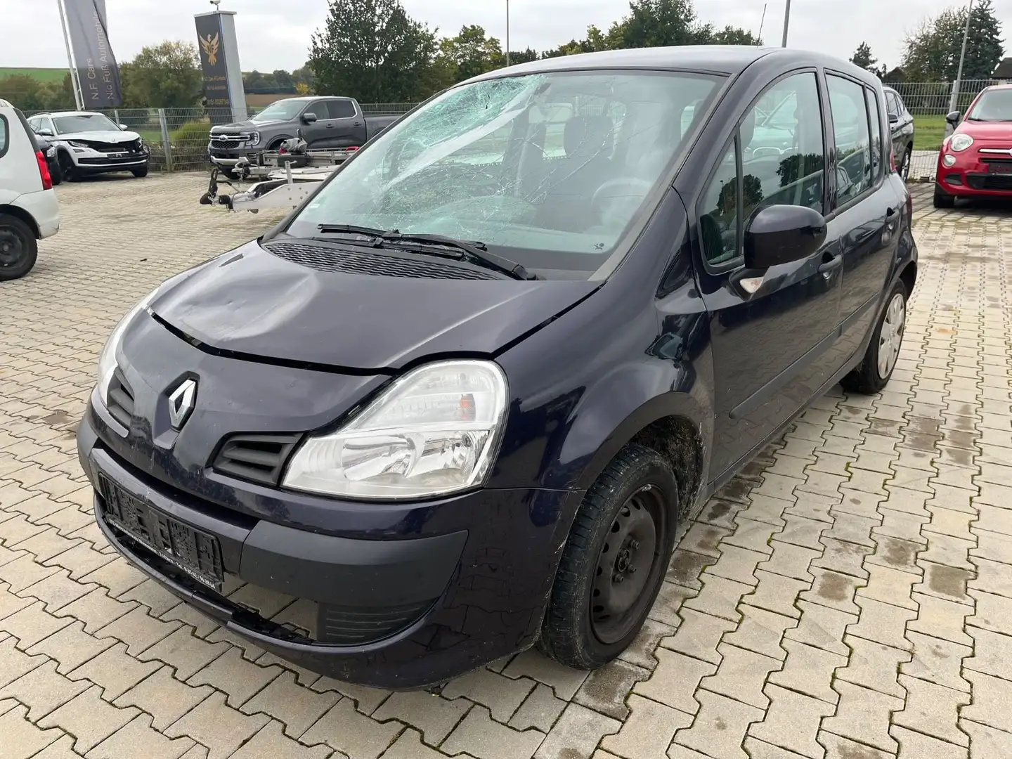 Renault Modus Expression 1.2 Frontschaden Gris - 1