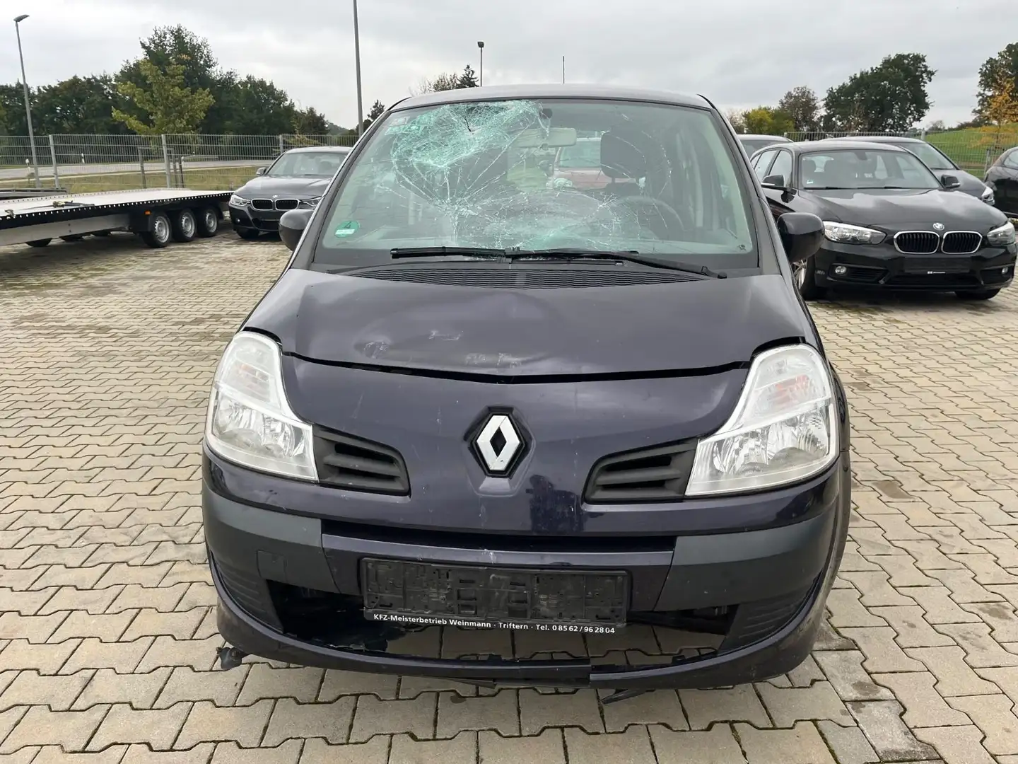 Renault Modus Expression 1.2 Frontschaden Gris - 2