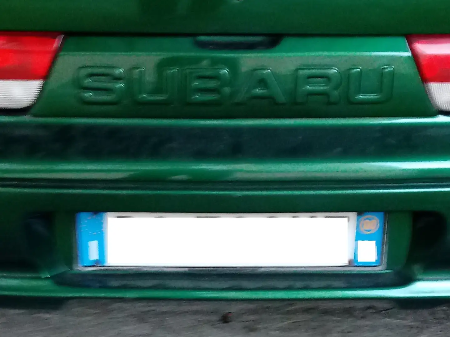 Subaru Justy Justy II 1996 3p 1.3 4wd Verde - 2