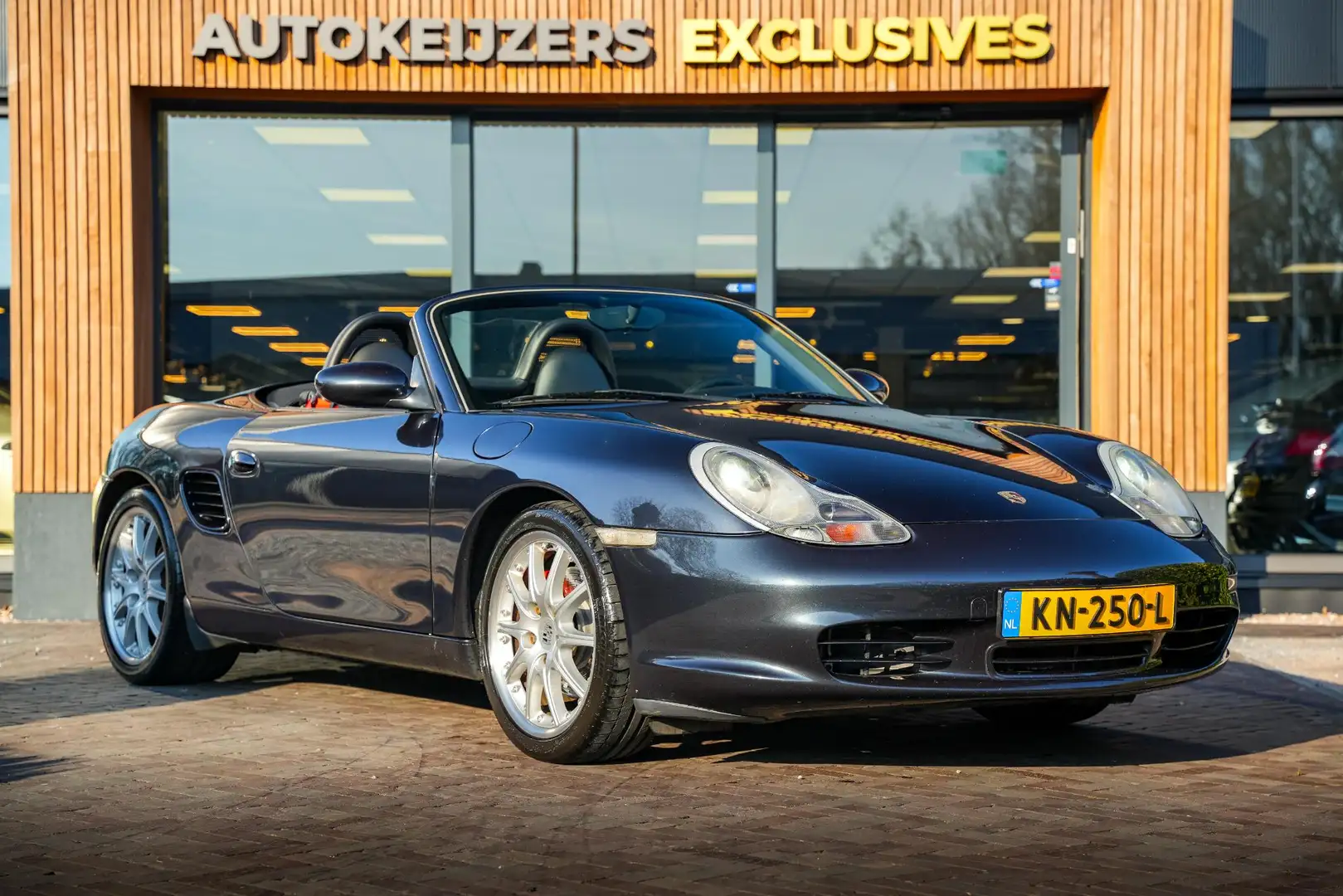 Porsche Boxster S 3.2 260PK Youngtimer Volledige Historie Clima Le Grijs - 1