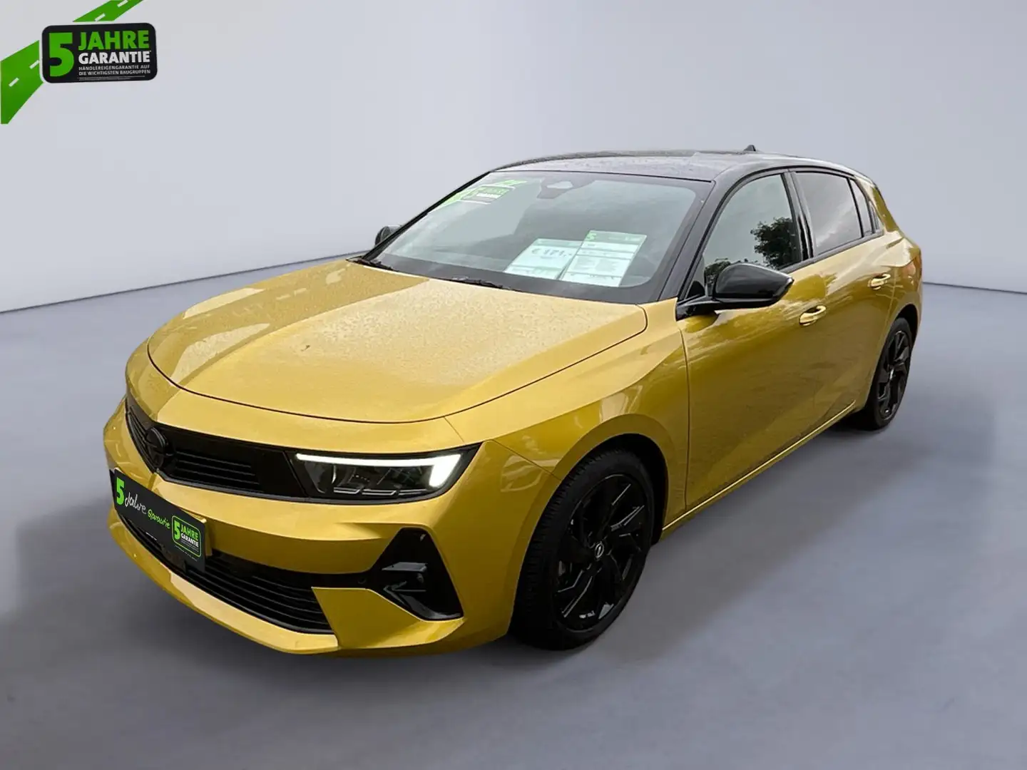 Opel Astra L 1.2 Turbo GS Line 2xKlima 360 Alcant. Jaune - 2