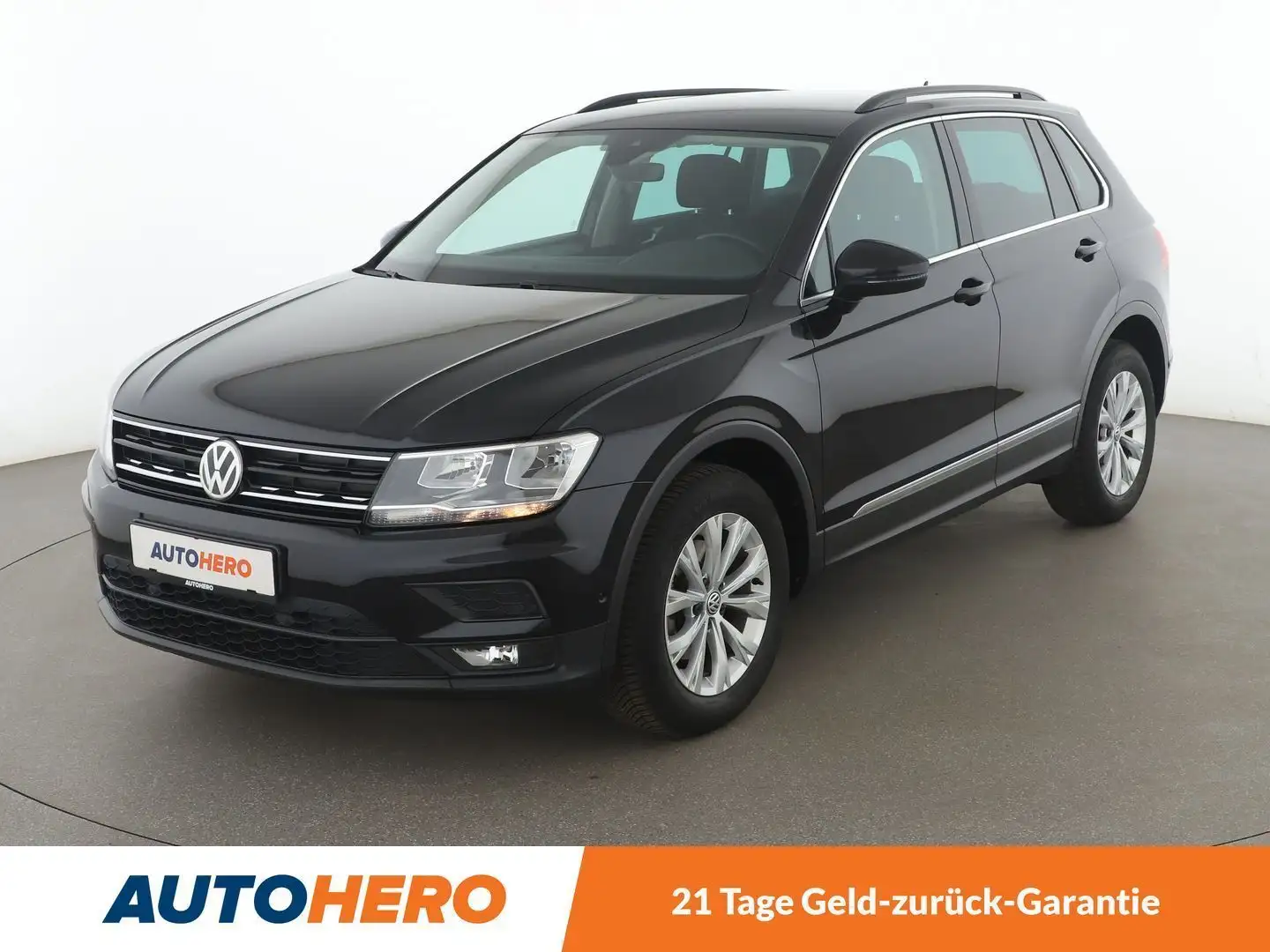 Volkswagen Tiguan 1.4 TSI Comfortline 4Motion BlueMotion Aut.*NAVI* Schwarz - 1