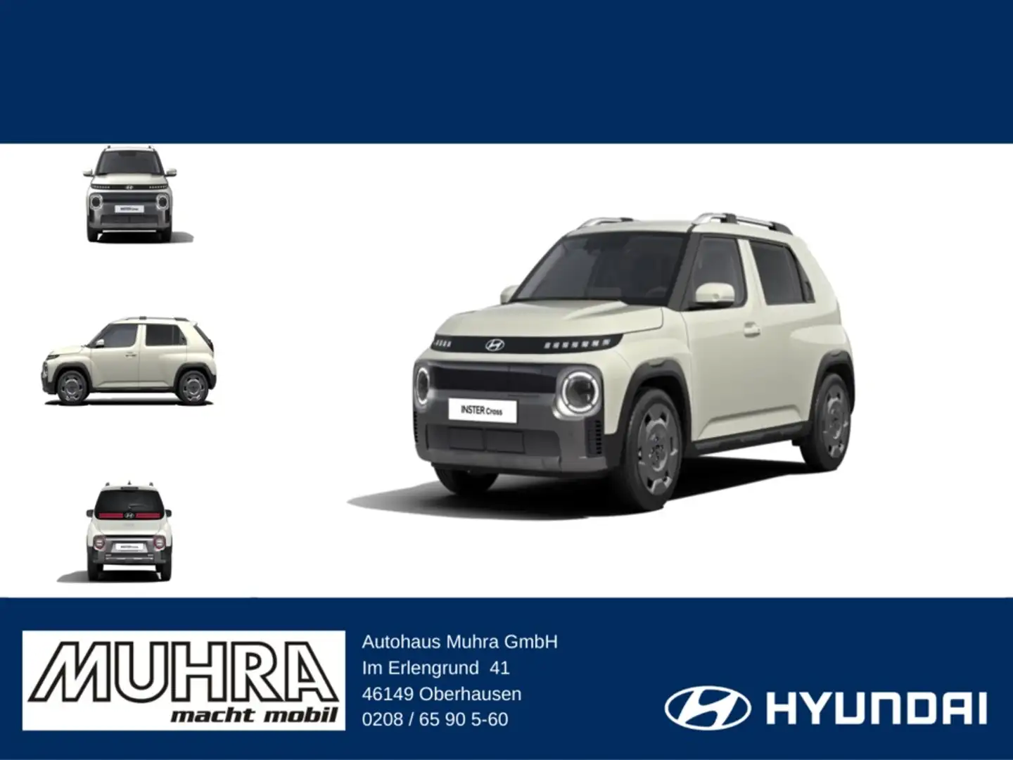 Hyundai Inster INSTER 49kWh INSTER CROSS LED 17"LM Beige - 1