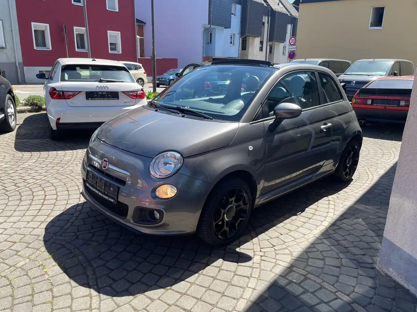 Fiat 500C 1.2 Sport Grijs - 2